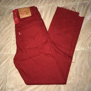 High Waisted Levi Jeans